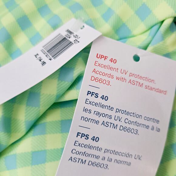 Old Navy Gingham Bathing Suit Top - Picture 4 of 6